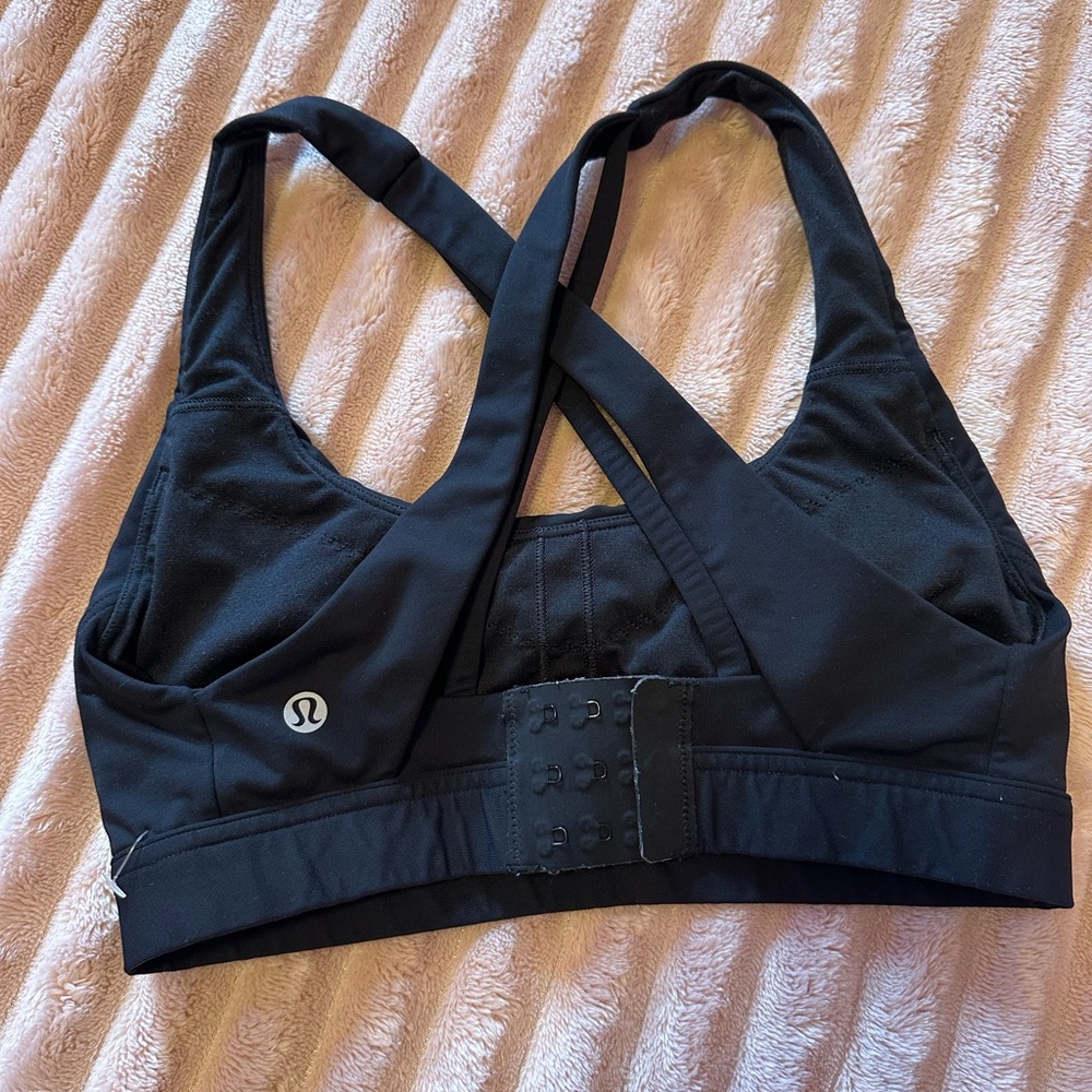 lululemon sports bra size 4